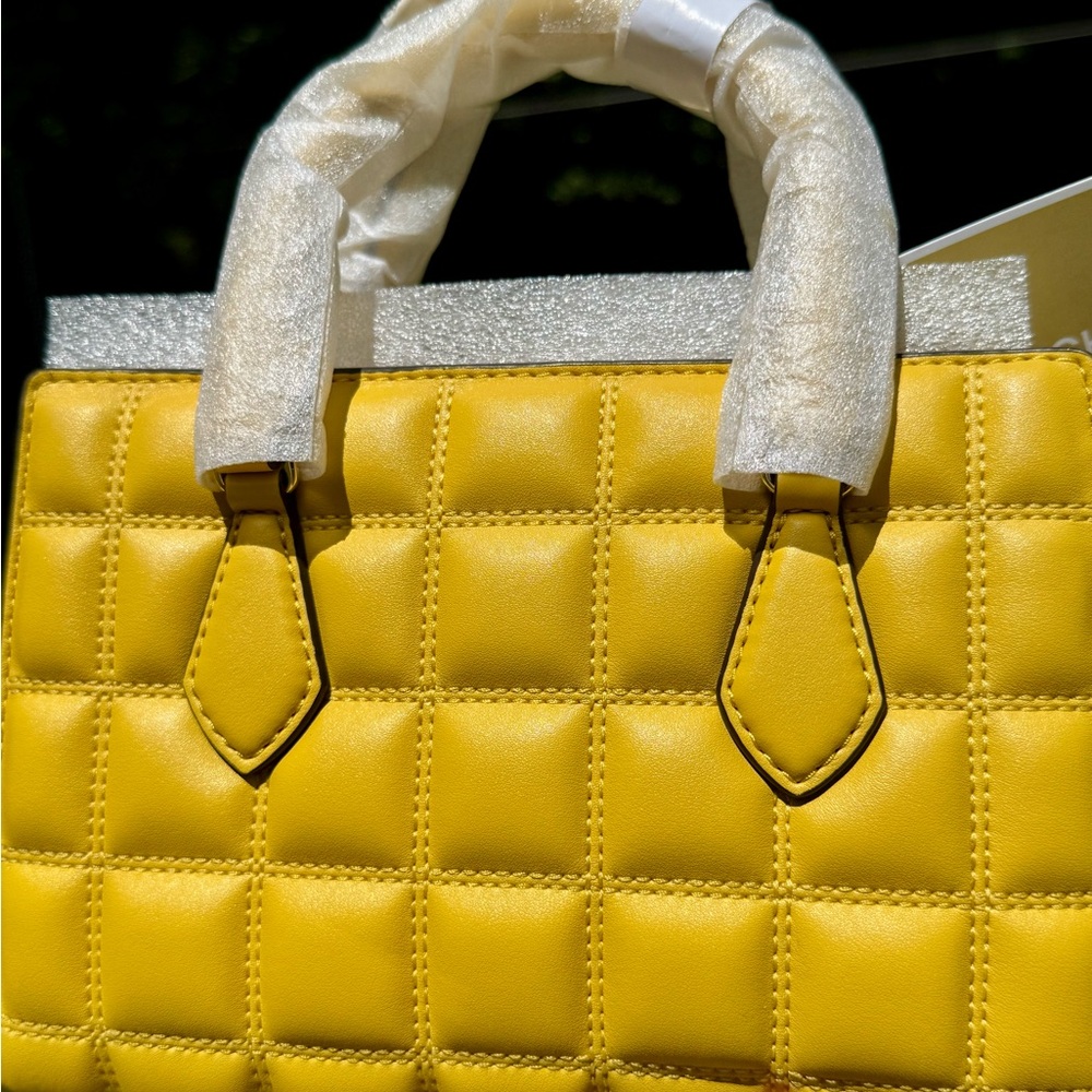 Michael Kors Yellow Satchel - Picture 7 of 11
